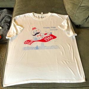 Vintage Cincinnati Reds XL shirt. Redleg Crosley Field